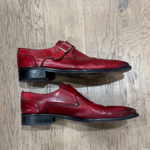 Duca by Matiste Men’s Garda Shoes Antique Red Size 10.5 - Picture 4 of 7